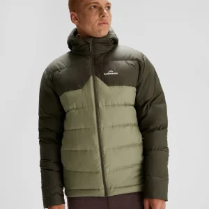 Doudoune à capuche Epiq pour homme - Vert Hêtre/Mousse foncée