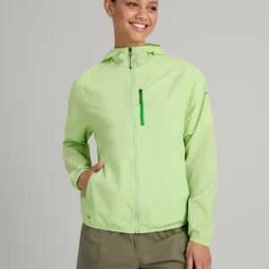 Vest coupe-vent EVRY-Where Stretch pour femme - Vert Glowy
