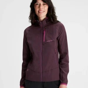 Veste polaire à capuche Aysen pour femme - Violet Confiture