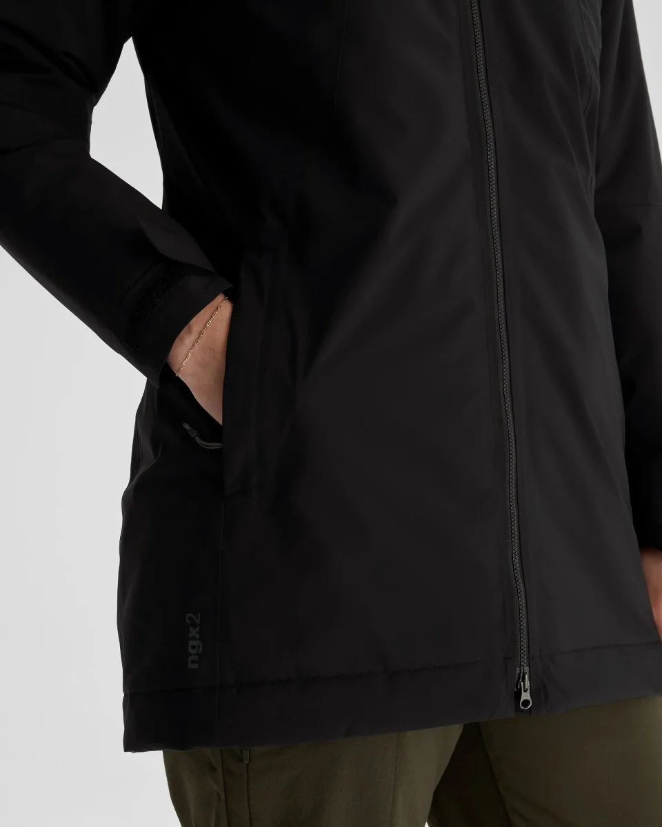 Parka de pluie isolante Trailhead 2L pour femme – Black Stingray – Image 7