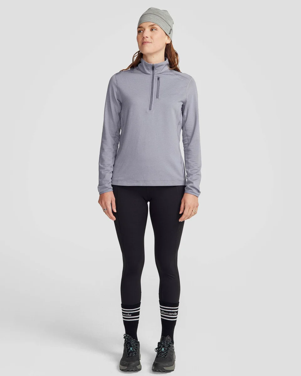 Pull polaire Seeker ¼ Zip pour femme - Dark Haze – Image 3