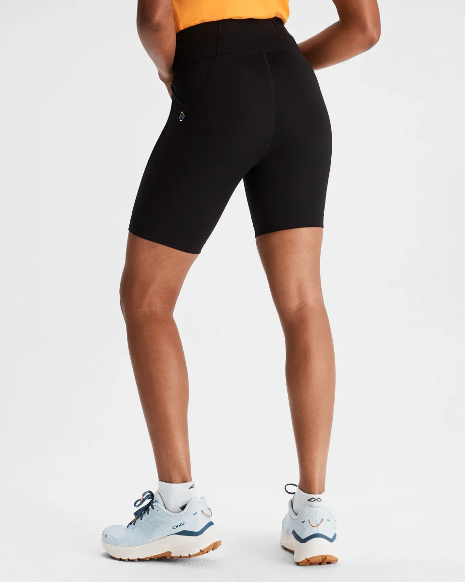 Short moulant Seeker 7" pour femme - Noir Raie Manta – Image 4