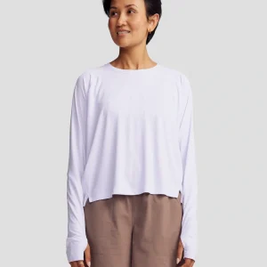 Haut à manches longues Sun-Stopper LT pour femme - Lilas vif