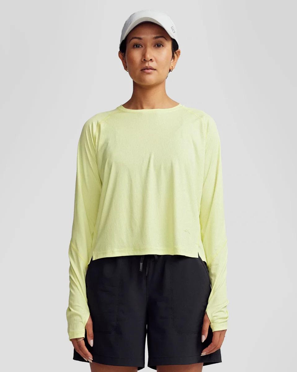 Haut à manches longues Sun-Stopper LT pour femme – Zing – Image 2